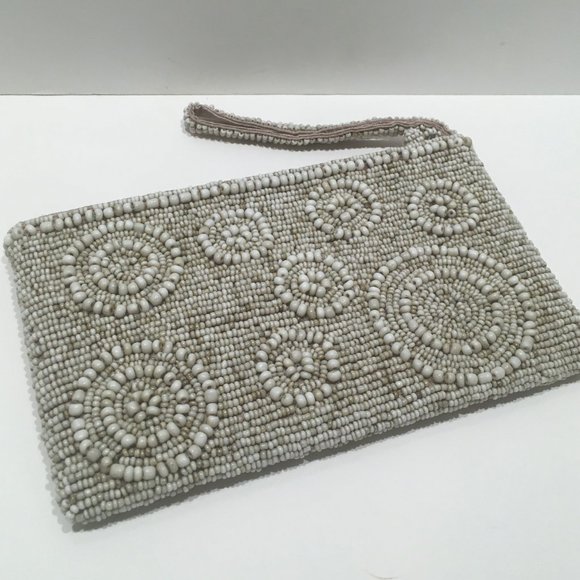 BEADED CLUTCH BAG WITH STRAP - Picture 6 of 14
